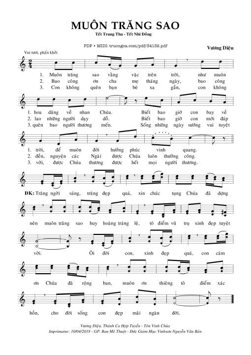 Muôn Trăng Sao - Vương Diệu