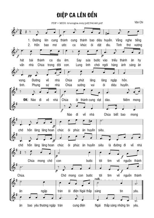 Điệp Ca Lên Đền