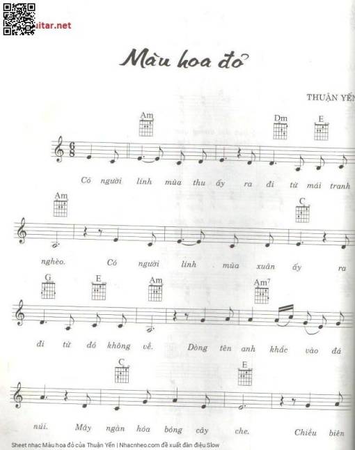 Màu hoa đỏ - Thuận Yến