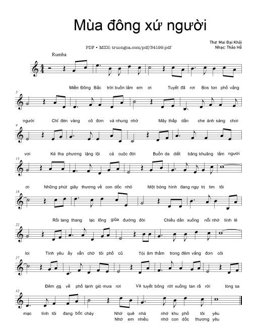 Mùa đông xứ người