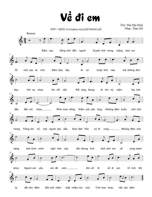 Về đi em - Thảo Hồ