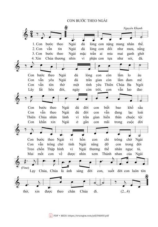 Con bước theo Ngài