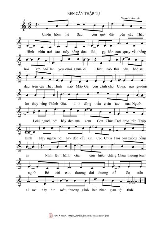 Bên cây thập tự