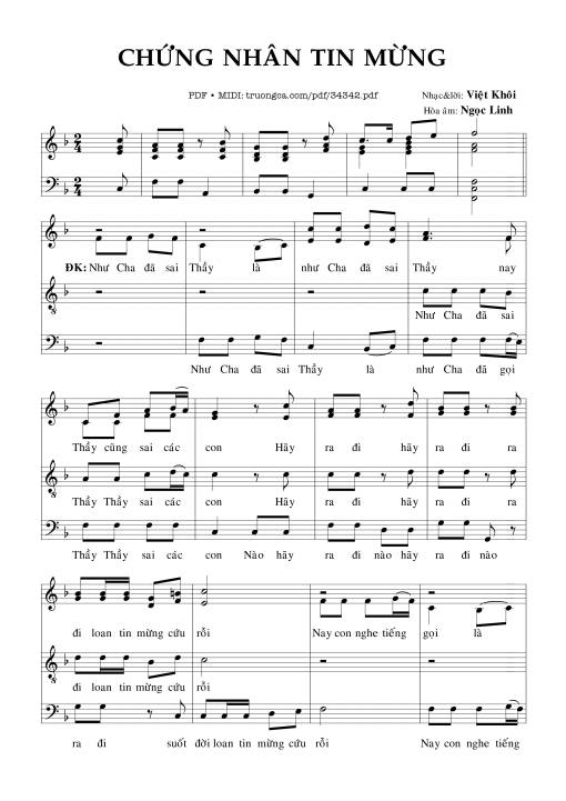 Chứng Nhân Tin Mừng