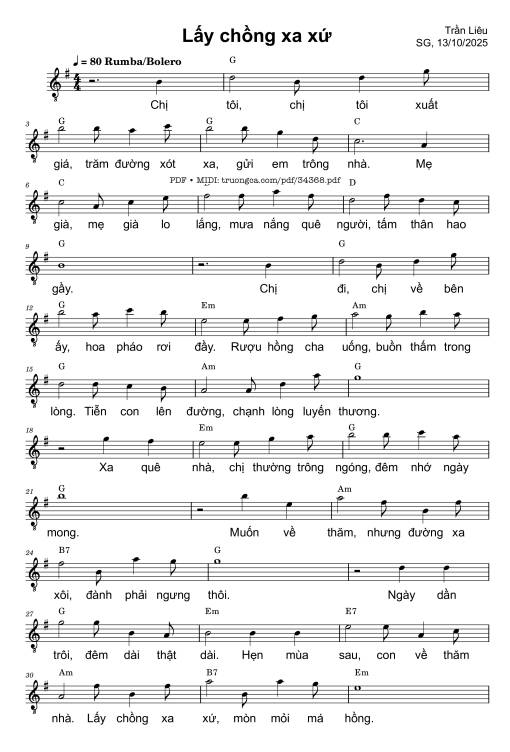 Lấy chồng xa xứ