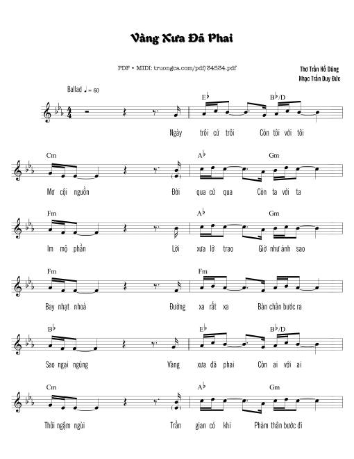 Vàng xưa đã phai