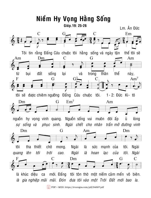 Niềm Hy Vọng Hằng Sống