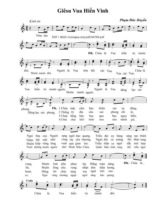 Giêsu Vua Hiển Vinh