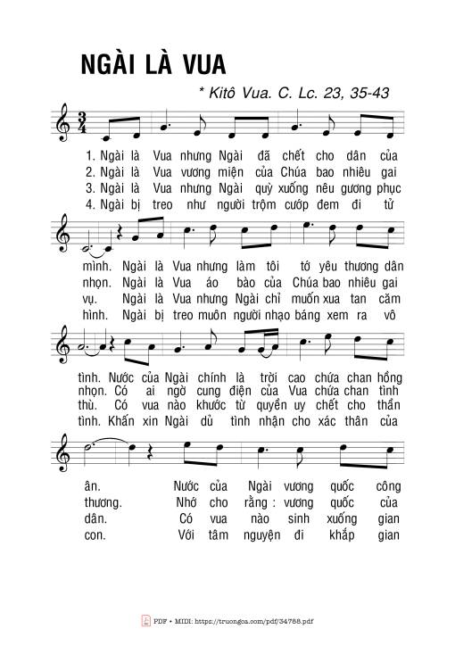 Ngài Là Vua - La Thập Tự