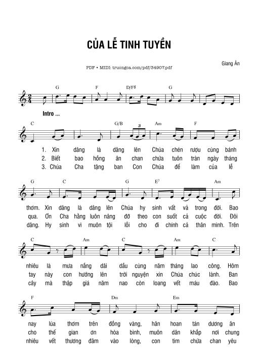 Của Lễ Tinh Tuyền