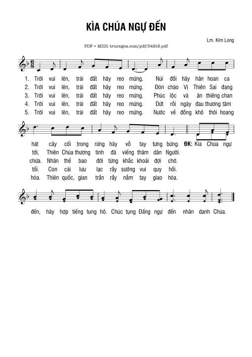 Kìa Chúa Ngự Đến