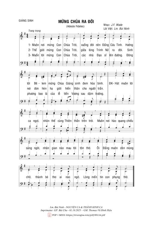 Mừng Chúa Ra Đời