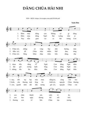 Dâng Chúa Hài Nhi