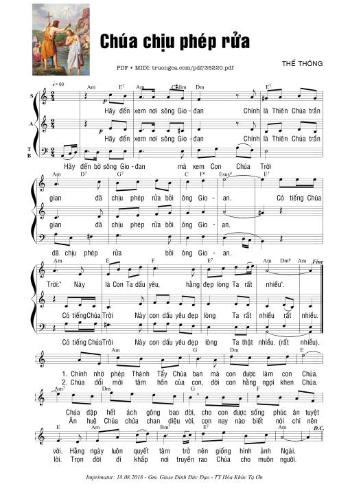 Chúa Chịu Phép Rửa