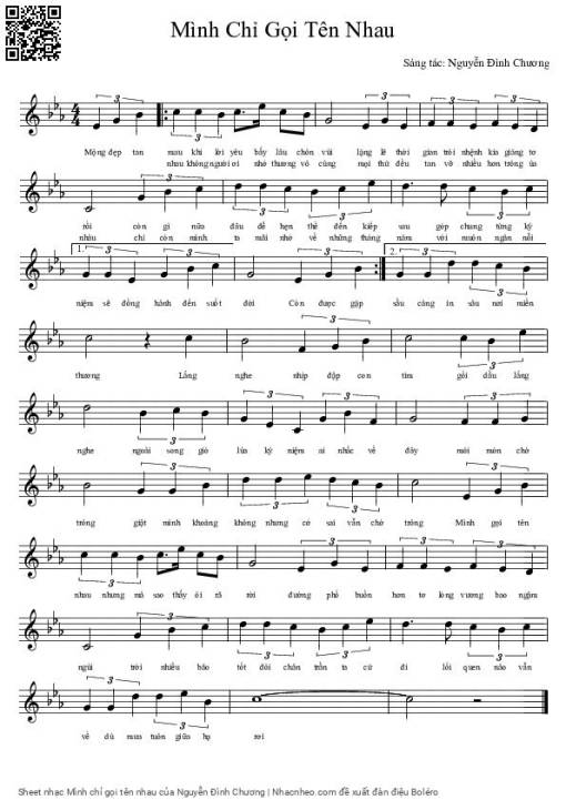 Mình chỉ gọi tên nhau