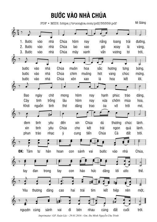 Bước Vào Nhà Chúa