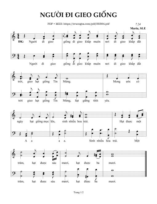 Người Đi Gieo Giống