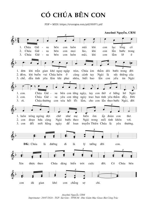 Có Chúa Bên Con