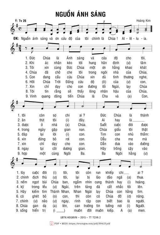 Thánh Vịnh 26, Nguồn Ánh Sáng