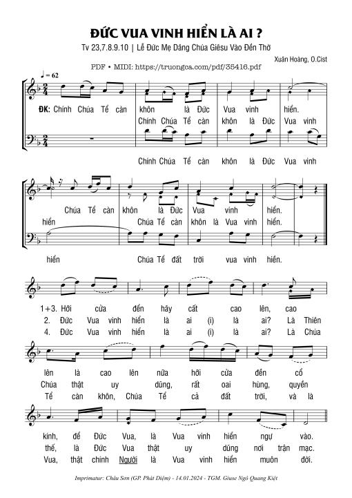 Đức Vua Vinh Hiển Là Ai?