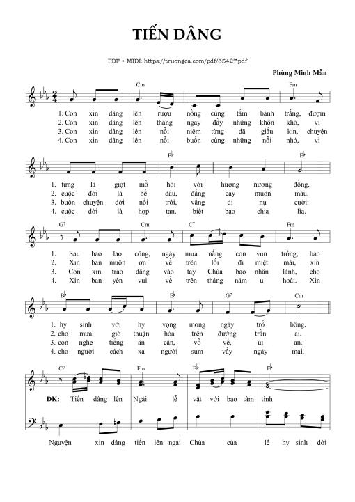 Tiến Dâng - Phùng Minh Mẫn