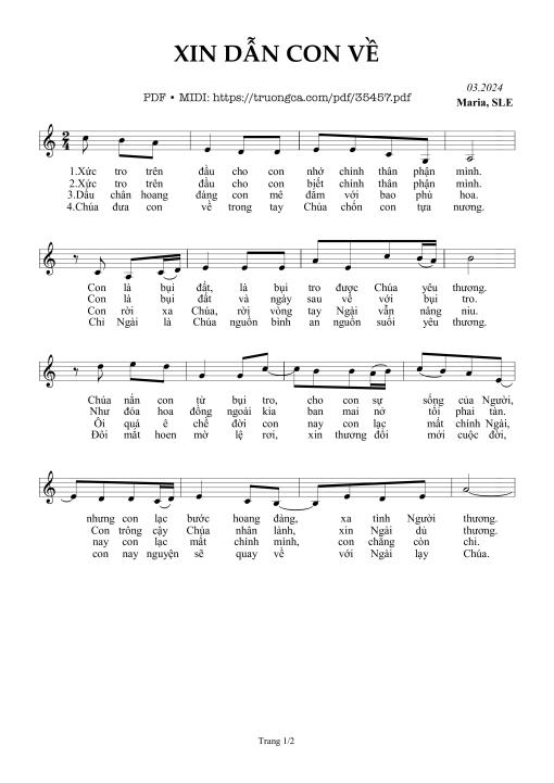 Xin Dẫn Con Về