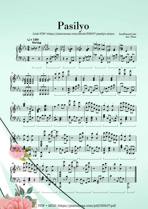 Pasilyo Piano - SunKissed Lola