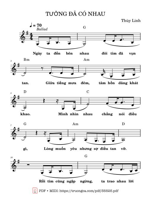 Tưởng đã có nhau