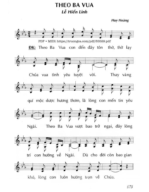 Theo Ba Vua - Lm - Huy Hoàng