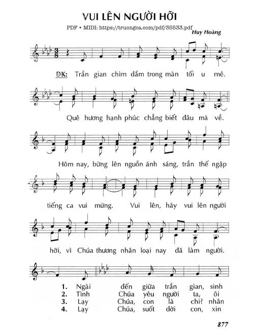 Vui Lên Người Hỡi - Lm