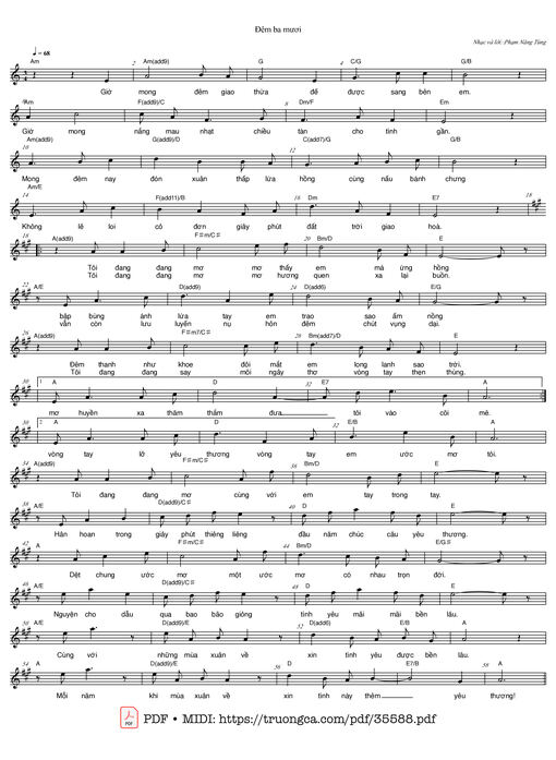 Đêm ba mươi - Phạm Năng Tùng