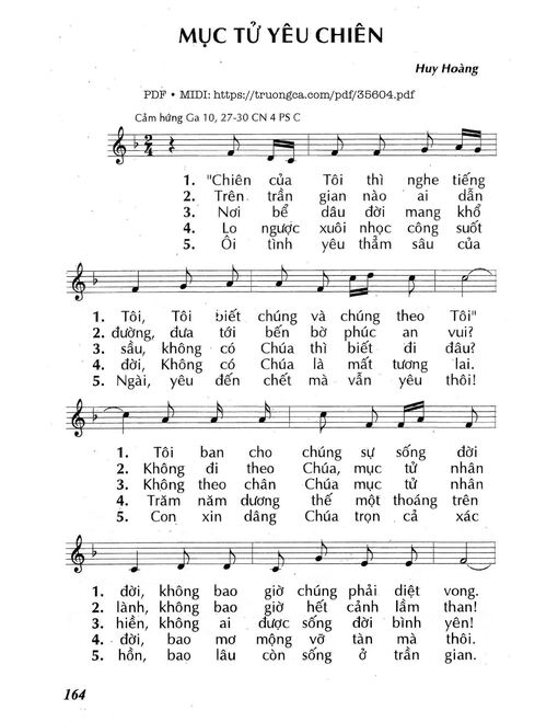 Mục Tử Yêu Chiên - Lm