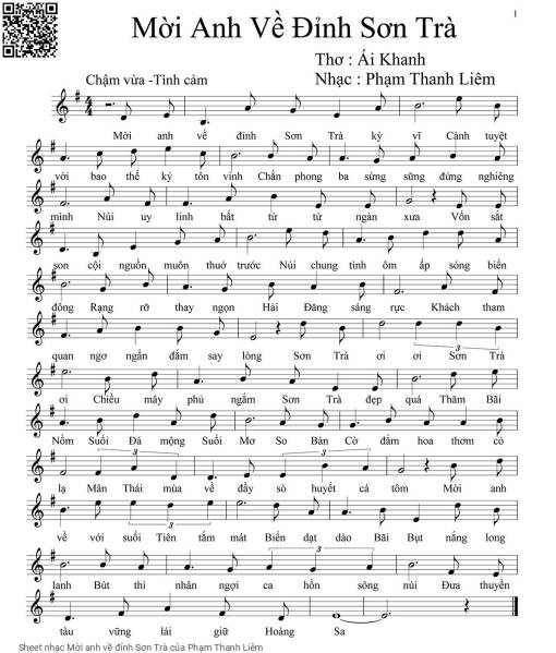 Mời anh về đỉnh Sơn Trà