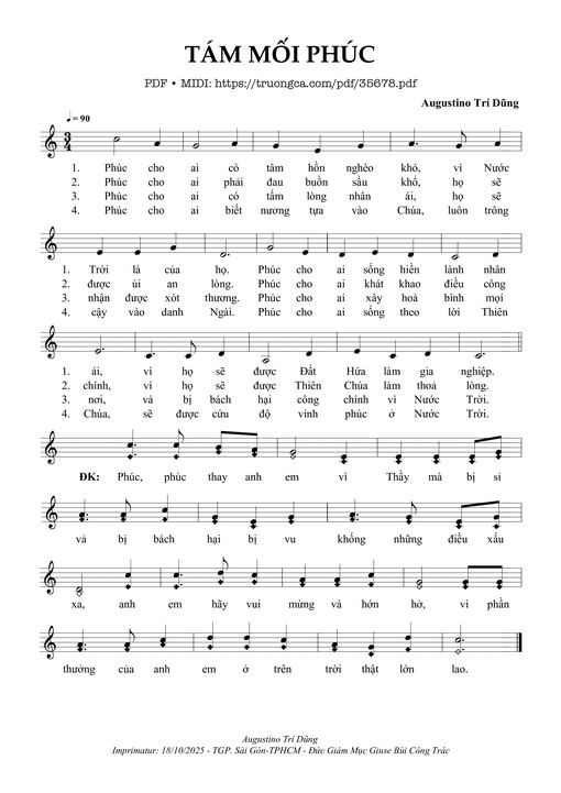 Tám Mối Phúc - Trí Dũng