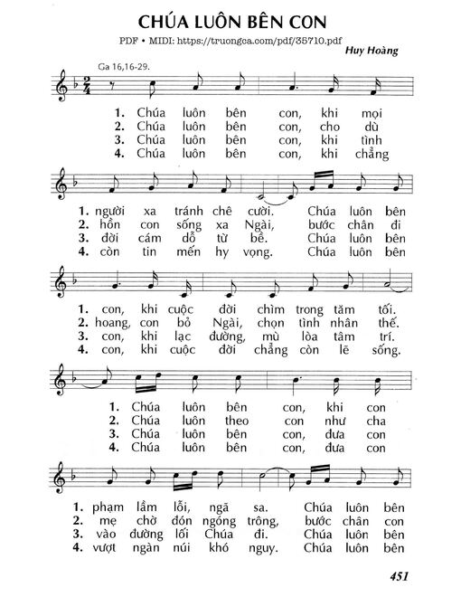 Chúa Luôn Bên Con