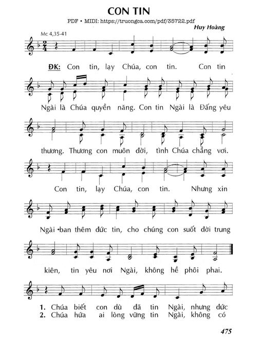 Con Tin - Huy Hoàng