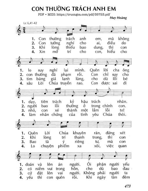 Con Thường Trách Anh Em