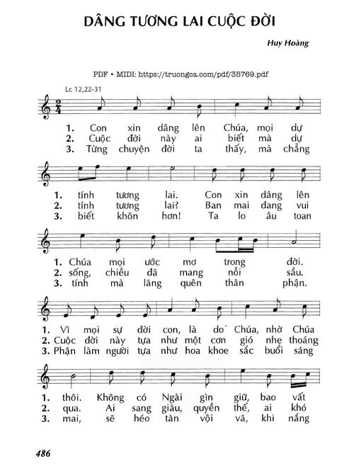 Dâng Tương Lai Cuộc Đời