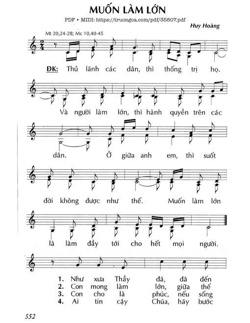 Muốn Làm Lớn - Huy Hoàng