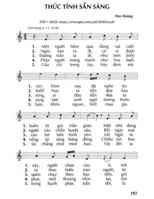 Thức Tỉnh Sẵn Sàng