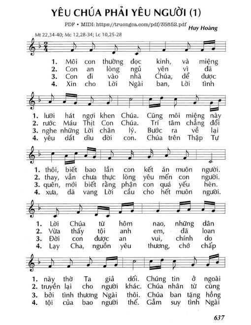 Yêu Chúa Phải Yêu Người 1