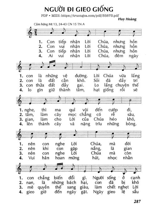 Người Đi Gieo Giống (Cn15 Tna)