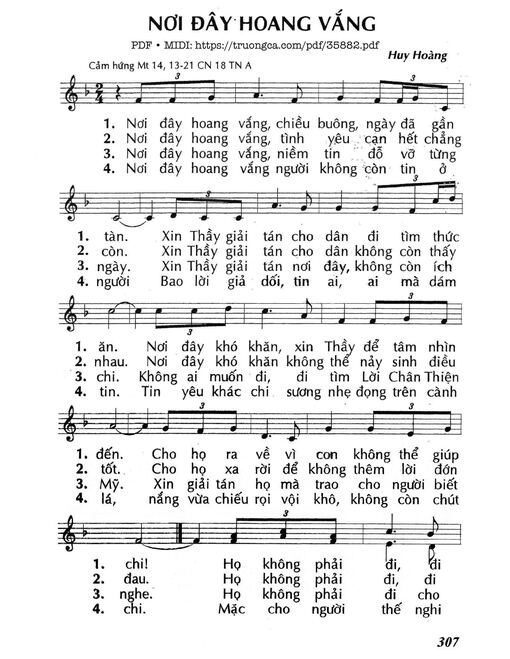 Nơi Đây Hoang Vắng (Cn18 Tna)