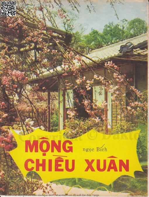 Sheet PDF of Mộng chiều xuân