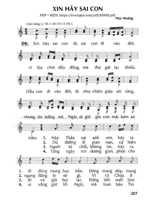 Xin Hãy Sai Con (Cn14 Tnc)