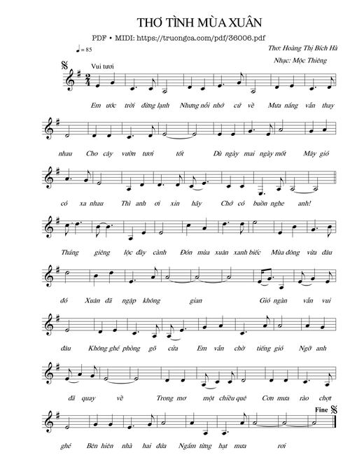 Thơ tình mùa xuân