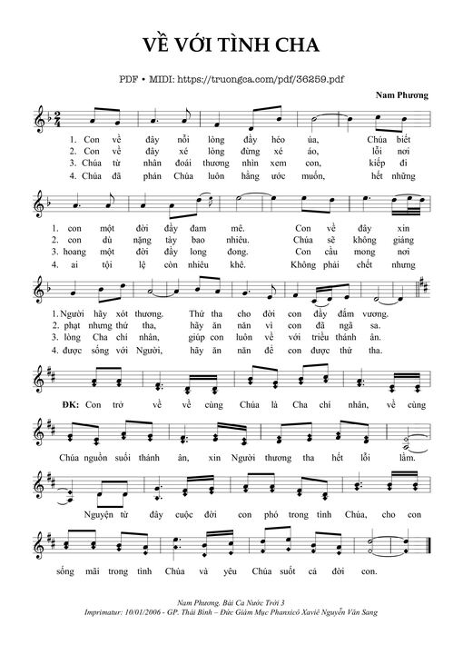 Về Với Tình Cha