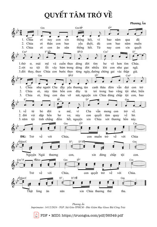 Quyết Tâm Trở Về