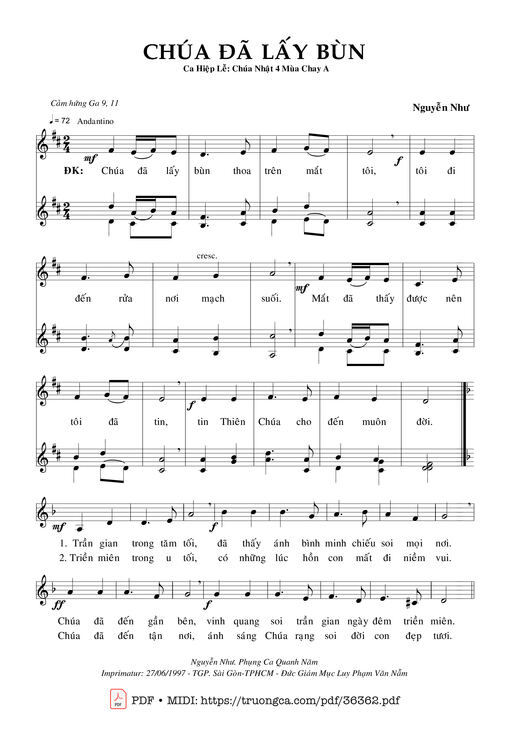 Chúa Đã Lấy Bùn