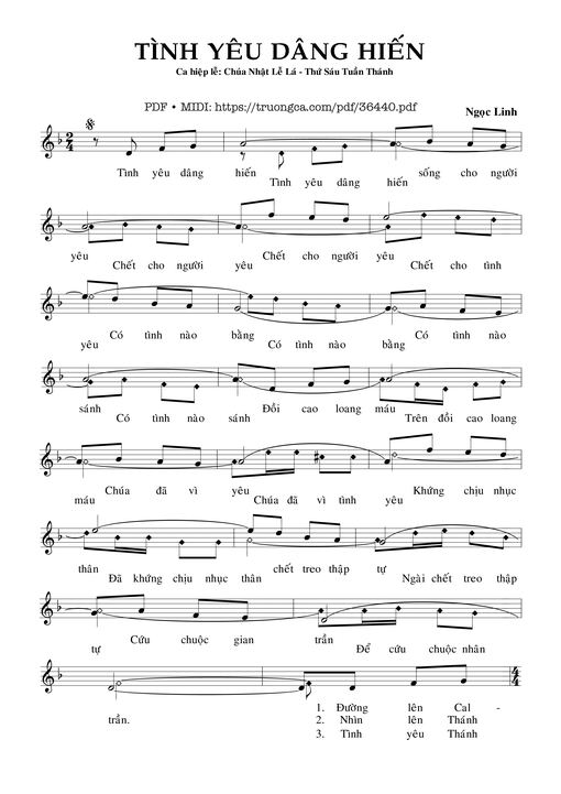 Tình Yêu Dâng Hiến